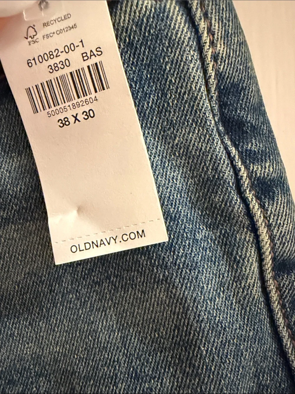Old Navy Blue Straight Leg Jeans
